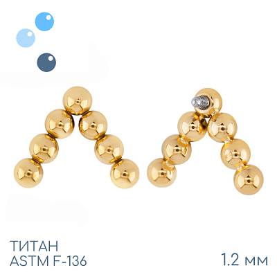 Накрутка Galka Gold 1.2 мм